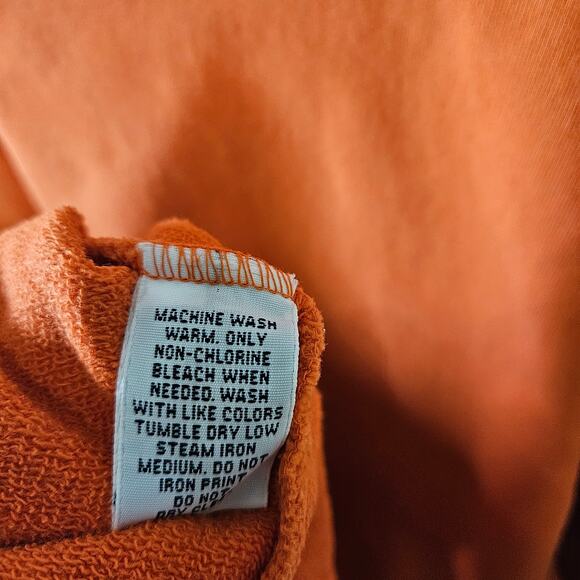 Polo Ralph Lauren Orange Crewneck Sweatshirt XL - Picture 5 of 7
